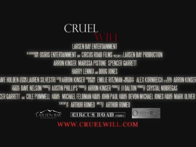 Cruel Will Fragman